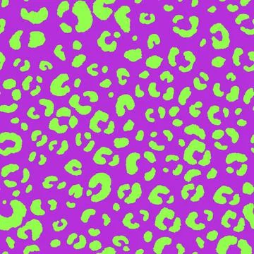 Abstract modern leopard seamless pattern. Animals trendy background. Purple and Stock Illustration