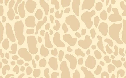 Abstract modern leopard seamless pattern. Animals trendy background. Beige Stock Illustration