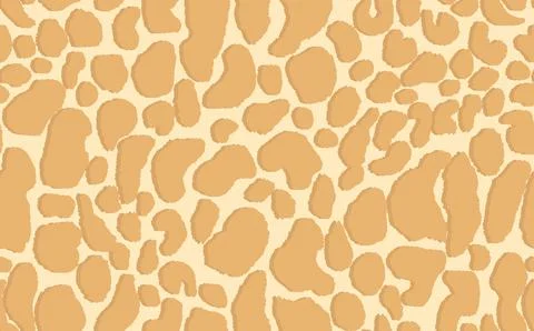 Abstract modern leopard seamless pattern. Animals trendy background. Beige Illustrazione stock