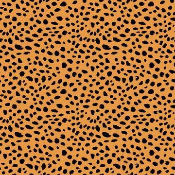 Abstract modern leopard seamless pattern. Animals trendy background. Beige and Illustrazione stock