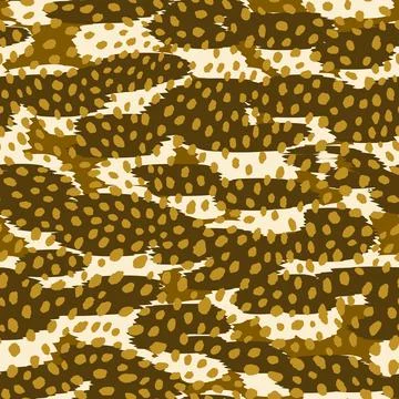 Abstract modern leopard seamless pattern. Animals trendy background. Brown and 스톡 일러스트