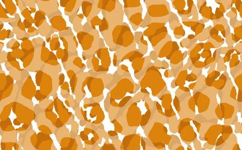 Abstract modern leopard seamless pattern. Animals trendy background. Beige Illustrazione stock