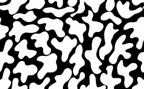 Abstract modern leopard seamless pattern. Animals trendy background. Black and Stock Illustration