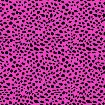 Abstract modern leopard seamless pattern. Animals trendy background. Pink and Stockillustratie