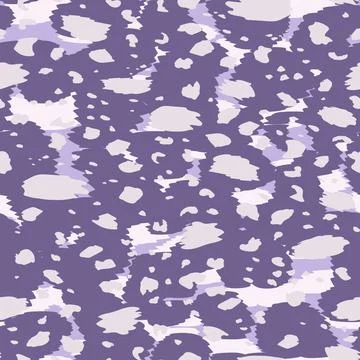 Abstract modern leopard seamless pattern. Animals trendy background. Purple Stock Illustration