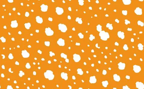 Abstract modern leopard seamless pattern. Animals trendy background. Orange and Stockillustratie