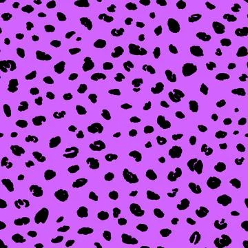 Abstract modern leopard seamless pattern. Animals trendy background. Purple Stock Illustration