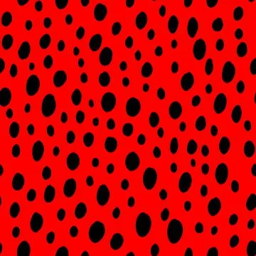Abstract modern leopard seamless pattern. Animals trendy background. Red and Illustrazione stock