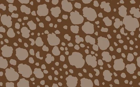 Abstract modern leopard seamless pattern. Animals trendy background. Brown Stockillustratie