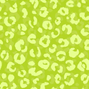 Abstract modern leopard seamless pattern. Animals trendy background. Green Stockillustratie