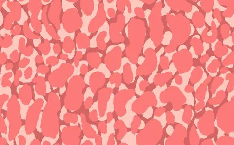 Abstract modern leopard seamless pattern. Animals trendy background. Pink Stockillustratie