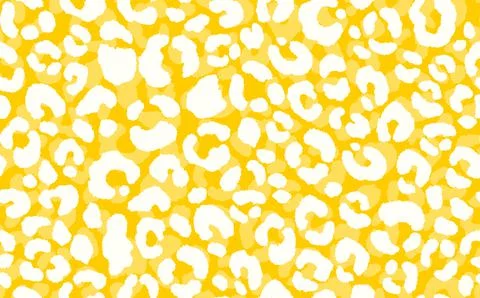 Abstract modern leopard seamless pattern. Animals trendy background. Yellow and Stockillustratie