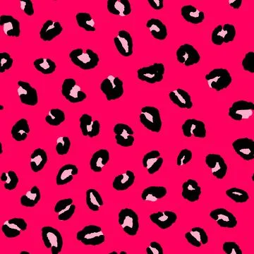 Abstract modern leopard seamless pattern. Animals trendy background. Black and Stockillustratie