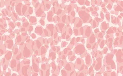 Abstract modern leopard seamless pattern. Animals trendy background. Pink Stockillustratie