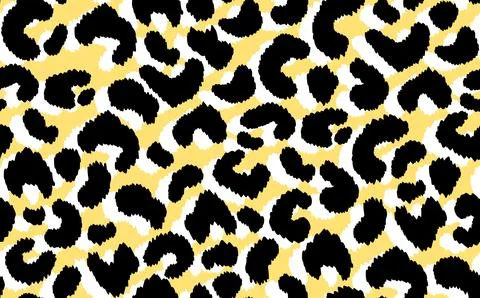 Abstract modern leopard seamless pattern. Animals trendy background. Beige and Stock Illustration