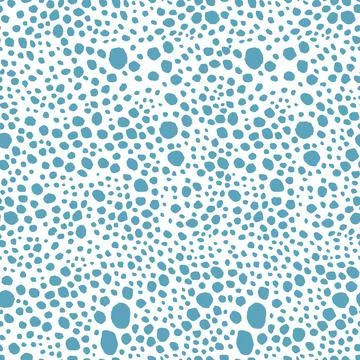 Abstract modern leopard seamless pattern. Animals trendy background. Blue and Illustrazione stock