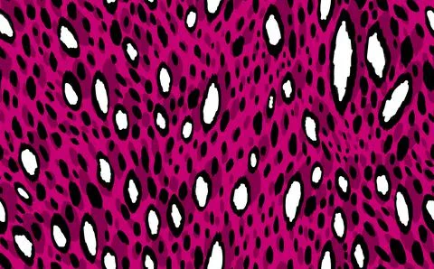 Abstract modern leopard seamless pattern. Animals trendy background. Pink and Stock Illustration