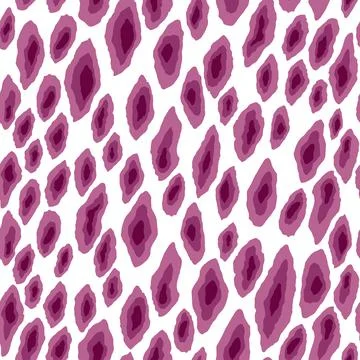 Abstract modern leopard seamless pattern. Animals trendy background. Pink and Stock Illustration
