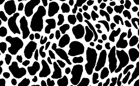 Abstract modern leopard seamless pattern. Animals trendy background. White and Stock Illustration