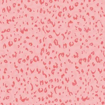 Abstract modern leopard seamless pattern. Animals trendy background. Pink Stock Illustration