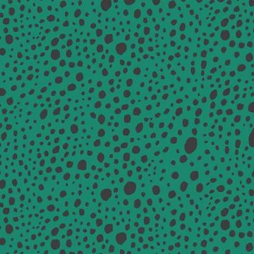 Abstract modern leopard seamless pattern. Animals trendy background. Green and Illustrazione stock