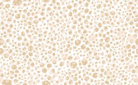 Abstract modern leopard seamless pattern. Animals trendy background. Brown and Illustrazione stock