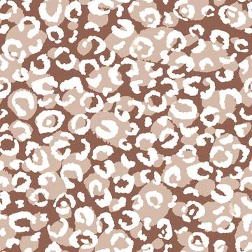 Abstract modern leopard seamless pattern. Animals trendy background. Brown and Stockillustratie
