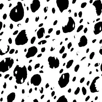Abstract modern leopard seamless pattern. Animals trendy background. Black and Stock Illustration