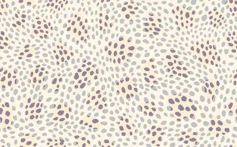 Abstract modern leopard seamless pattern. Animals trendy background. Beige and Stock Illustration