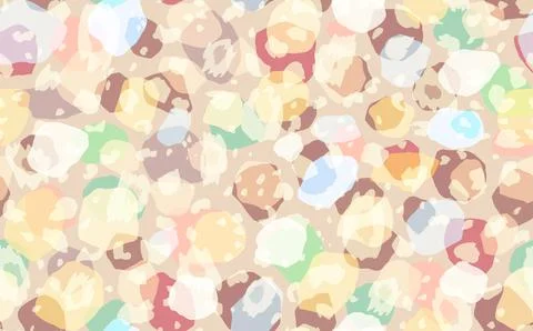 Abstract modern leopard seamless pattern. Animals trendy background. Beige and Illustrazione stock