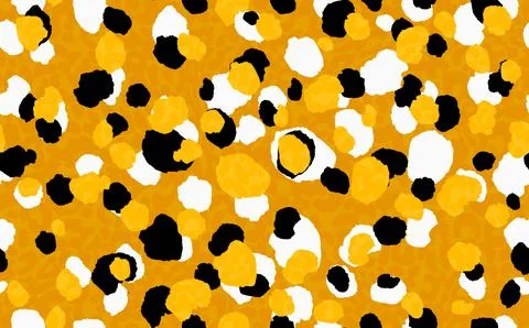 Abstract modern leopard seamless pattern. Animals trendy background. Black and Stock Illustration
