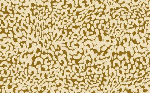 Abstract modern leopard seamless pattern. Animals trendy background. White and Stock Illustration