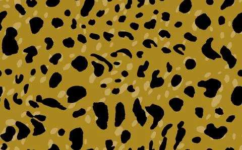 Abstract modern leopard seamless pattern. Animals trendy background. Beige and Stock Illustration