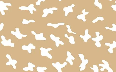 Abstract modern leopard seamless pattern. Animals trendy background. White and Stock Illustration