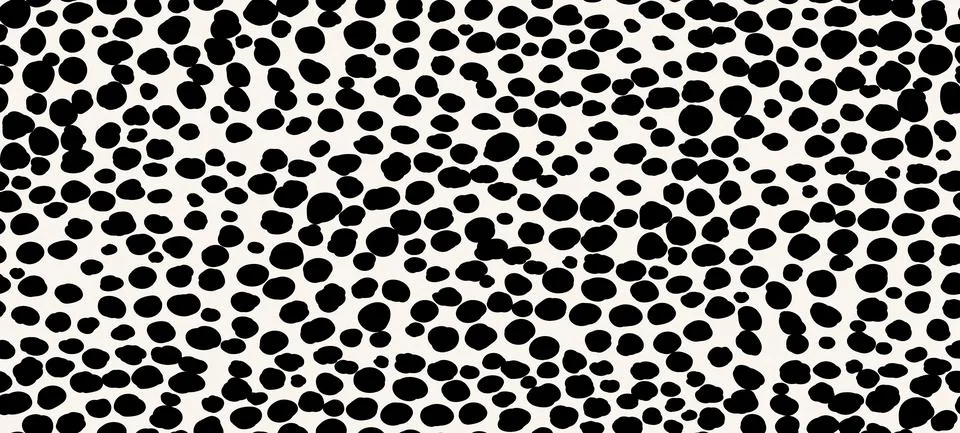 Abstract modern leopard seamless pattern. Animals trendy background. Black and Stock Illustration