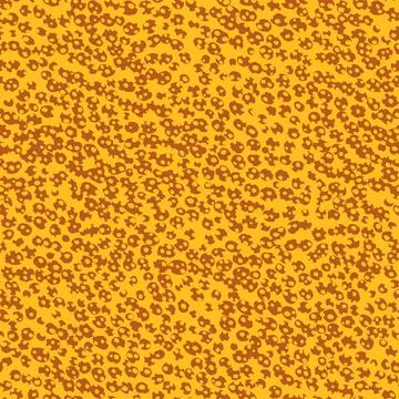 Abstract modern leopard seamless pattern. Animals trendy background. Yellow and Stock Illustration