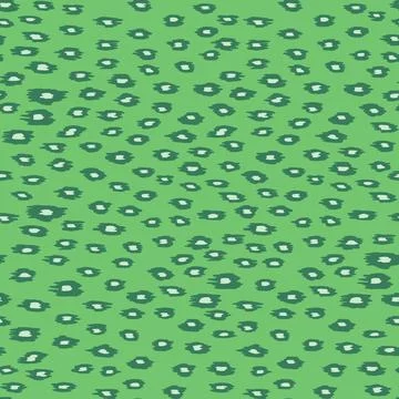 Abstract modern leopard seamless pattern. Animals trendy background. Green Illustrazione stock