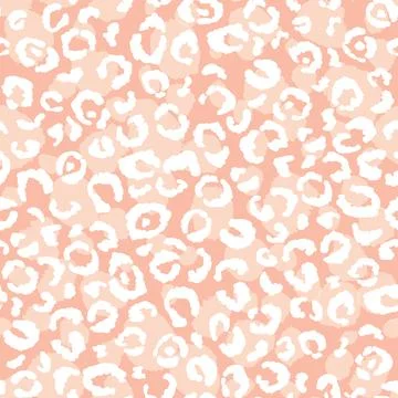Abstract modern leopard seamless pattern. Animals trendy background. Beige and Illustrazione stock