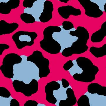 Abstract modern leopard seamless pattern. Animals trendy background. Color Illustrazione stock