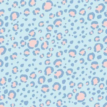 Abstract modern leopard seamless pattern. Animals trendy background. Color Stock Illustration