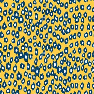 Abstract modern leopard seamless pattern. Animals trendy background. Color Stock Illustration
