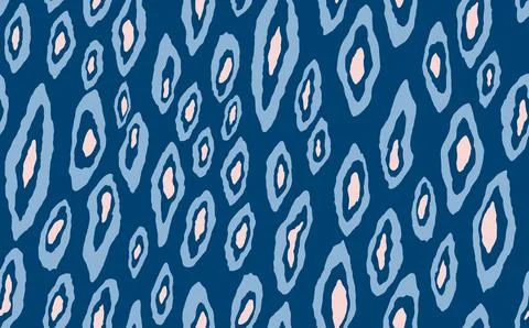 Abstract modern leopard seamless pattern. Animals trendy background. Color Stock Illustration