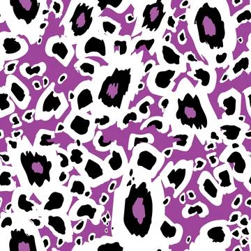 Abstract modern leopard seamless pattern. Animals trendy background. Color Stock Illustration