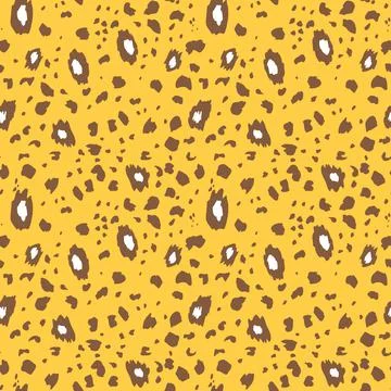 Abstract modern leopard seamless pattern. Animals trendy background. Color Stock Illustration
