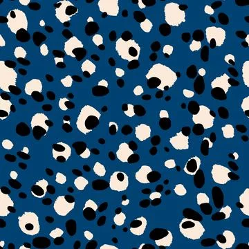 Abstract modern leopard seamless pattern. Animals trendy background. Color Stock Illustration