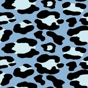Abstract modern leopard seamless pattern. Animals trendy background. Color Stock Illustration