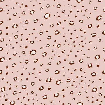 Abstract modern leopard seamless pattern. Animals trendy background. Color Illustrazione stock