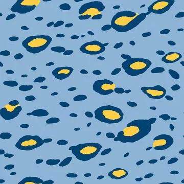 Abstract modern leopard seamless pattern. Animals trendy background. Color Stock Illustration
