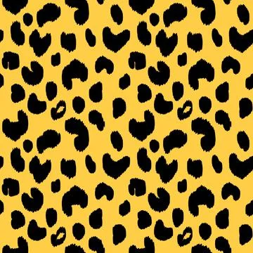 Abstract modern leopard seamless pattern. Animals trendy background. Color Stock Illustration