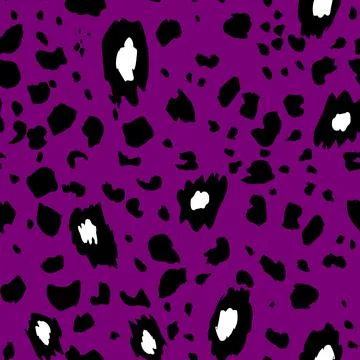 Abstract modern leopard seamless pattern. Animals trendy background. Color Stock Illustration